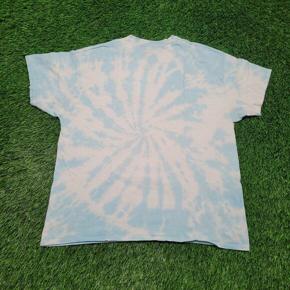 Tupac 2Pac Poetic Justice 1993 Movie T-Shirt Mens XL Blue Tie-Dye Japanese Text - Picture 4 of 9